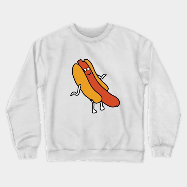 hotdog party Crewneck Sweatshirt by pleaseohh